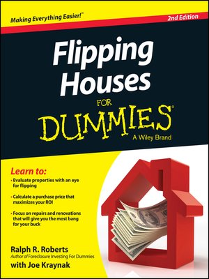 cover image of Flipping Houses For Dummies